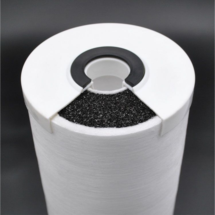 Meltblown over carbon block compound Filter Cartridge